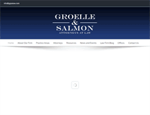 Tablet Screenshot of gspalaw.com